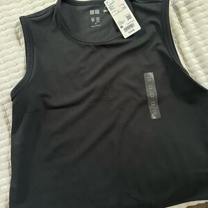 Uniqlo Dark Gray Tank Top